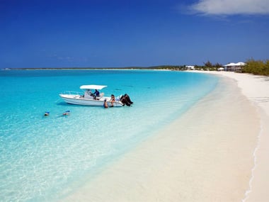 Cape Santa Maria Beach Resort, Long Island, silky sand beach