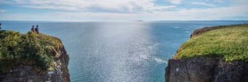 Cape Split in Scots Bay, Nova Scotia