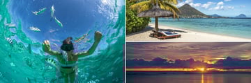 Beautiful views of Mauritius