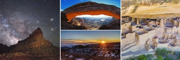 Capitol Reef National Park, The Canyonlands & Mesa Verde