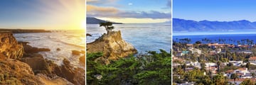 Carmel, Monterey & Santa Barbara