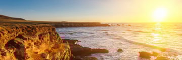 Sun-kissed Carmel Coastline
