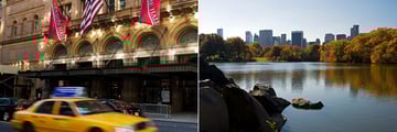 Carnegie Hall and Central Park