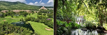Grounds and Gardens at The Cascades Hotel