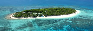 Castaway Island, Aerial View