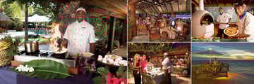 Dining at Lorizon at Castaway Island