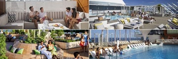 Relaxing on board Celebrity Edge