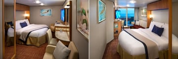 Celebrity Equinox Inside Stateroom & Veranda Stateroom