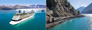 Celebrity Eclipse and Rocky Mountaineer Train