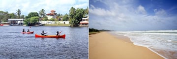 Centara Ceysands Resort & Spa, Kayaking on Bentota River and Beach
