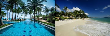 Centara Grand Beach Resort, Koh Samui, Pool and Beach