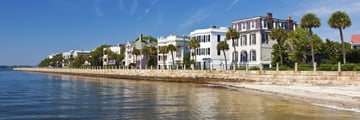 Charleston waterfront views, South Carolina