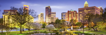 Charlotte skyline, North Carolina