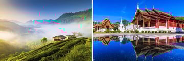 Chiang Mai landscapes & Wat Phra Sing Temple