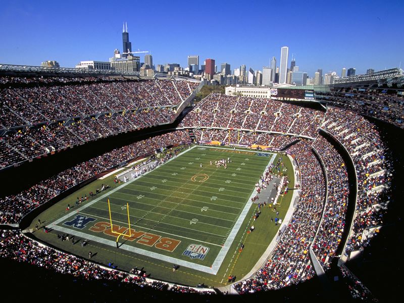 Soldier Field, home to the Chicago Bears