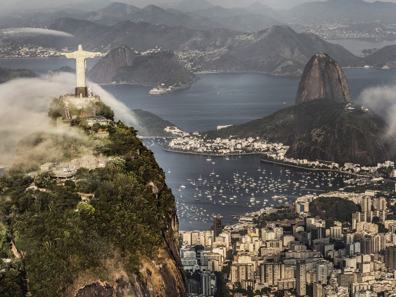 Christ the Redeemer and Sugarloaf Mountain