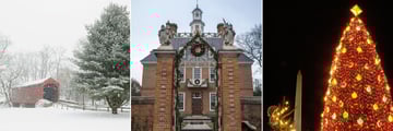 Loy Station Old Frederick Road, Colonial Williamsburg, DC Christmas Tree