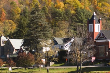 A church in northern Pennsylvania