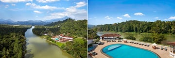 Cinnamon Citadel Kandy, Aerial View of Resort and Pool