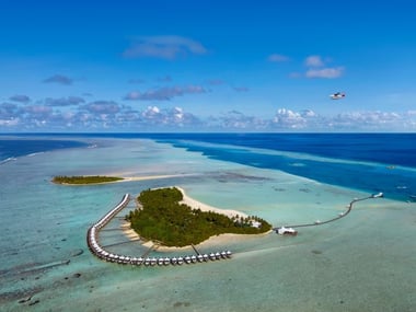 Aerial view of Cinnamon Hauraa Huraa