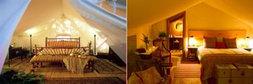 Luxury Tent and En-Suite Tent at Clayoquot Wilderness Resort