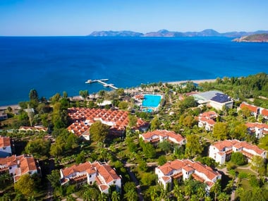Aerial view of Club Hotel Tuana