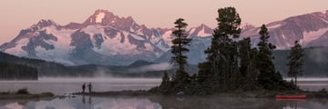Views from Whitton Lake, Nuk Tessli, Cariboo Chilcotin Coast