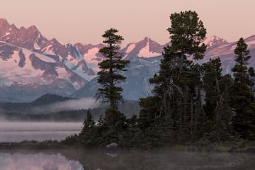 Views from Whitton Lake, Nuk Tessli, Cariboo Chilcotin Coast