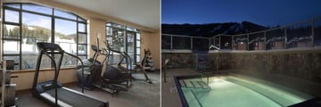 Coast Sundance Lodge, Fitness Room and Outdoor Hot Tub