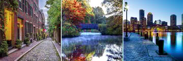Scenery in Boston, Massachusetts