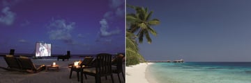 The beach at Coco Bodu Hithi