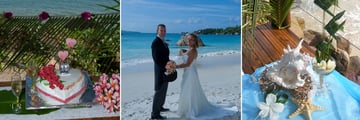 Coco De Mer & Black Parrot wedding