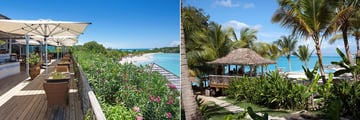Cocobay Resort, Rafters Dining Terrace and Beach Bar and Second Infinity Pool