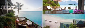 COCOS Hotel outdoor lounging areas