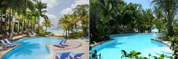 COCOS Hotel swimming pool views