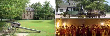 Historic Sights in Colonial Williamsburg, Virginia