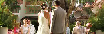 Garden wedding at Colony Club by Elegant Hotels