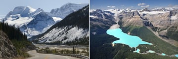 Columbia Icefield Parkway & Peyto Lake