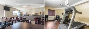 Comfort Inn, Breakfast Area and Fitness Room