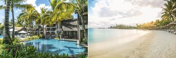 Constance Belle Mare Plage pool and beach