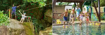 Constance Ephelia, Seychelles, Kids' Club Zipline and Play Area