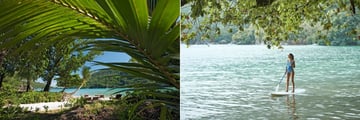 Constance Ephelia, Seychelles, North Beach and Stand-Up Paddle Boarding