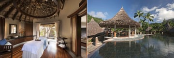 Constance Ephelia, Seychelles, U Spa Treatment Room and U Spa Village
