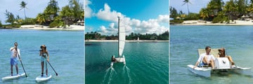 Paddle Boarding, Sailing and Pedal Boats at Constance Prince Maurice
