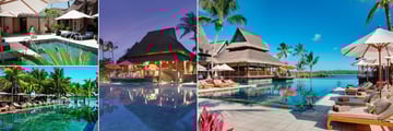 U-Spa by Constance Pool, Lap Pool, Pool at Night and Main Pool at Constance Prince Maurice 