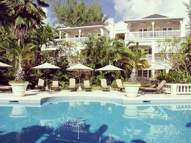 Coral Reef Club pool, Barbados