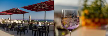 rooftop bar Cornaro Hotel