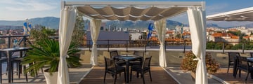 rooftop bar Cornaro Hotel