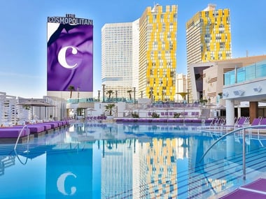 The Cosmopolitan outside pool