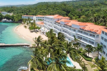 Aerial view of Couples Tower Isle